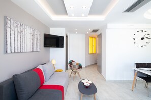 Living area - Elisavet Apartment (Heraklion)