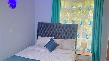 2 habitaciones, tabla de planchar con plancha y wifi gratis