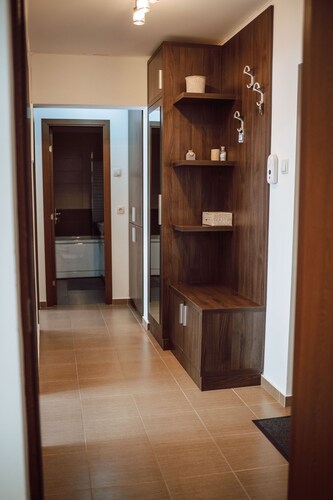 Apartment is clean and cosy.