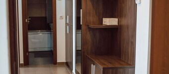 Apartment is clean and cosy.