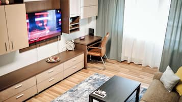 Una Smart TV, libros