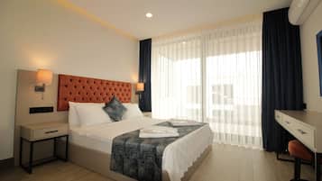 Ala Grand Residence 1+1 Luxury Dublex | 3 makuuhuonetta, egyptinpuuvillaiset lakanat, ylelliset vuodevaatteet