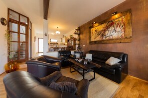 Living room - Luxury apt Near sea With Terraces and Balconies (Stari Grad)