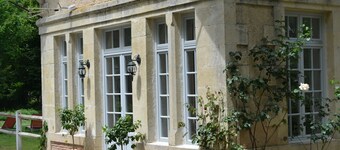 The Orangerie in the grounds of Chateau St Justin