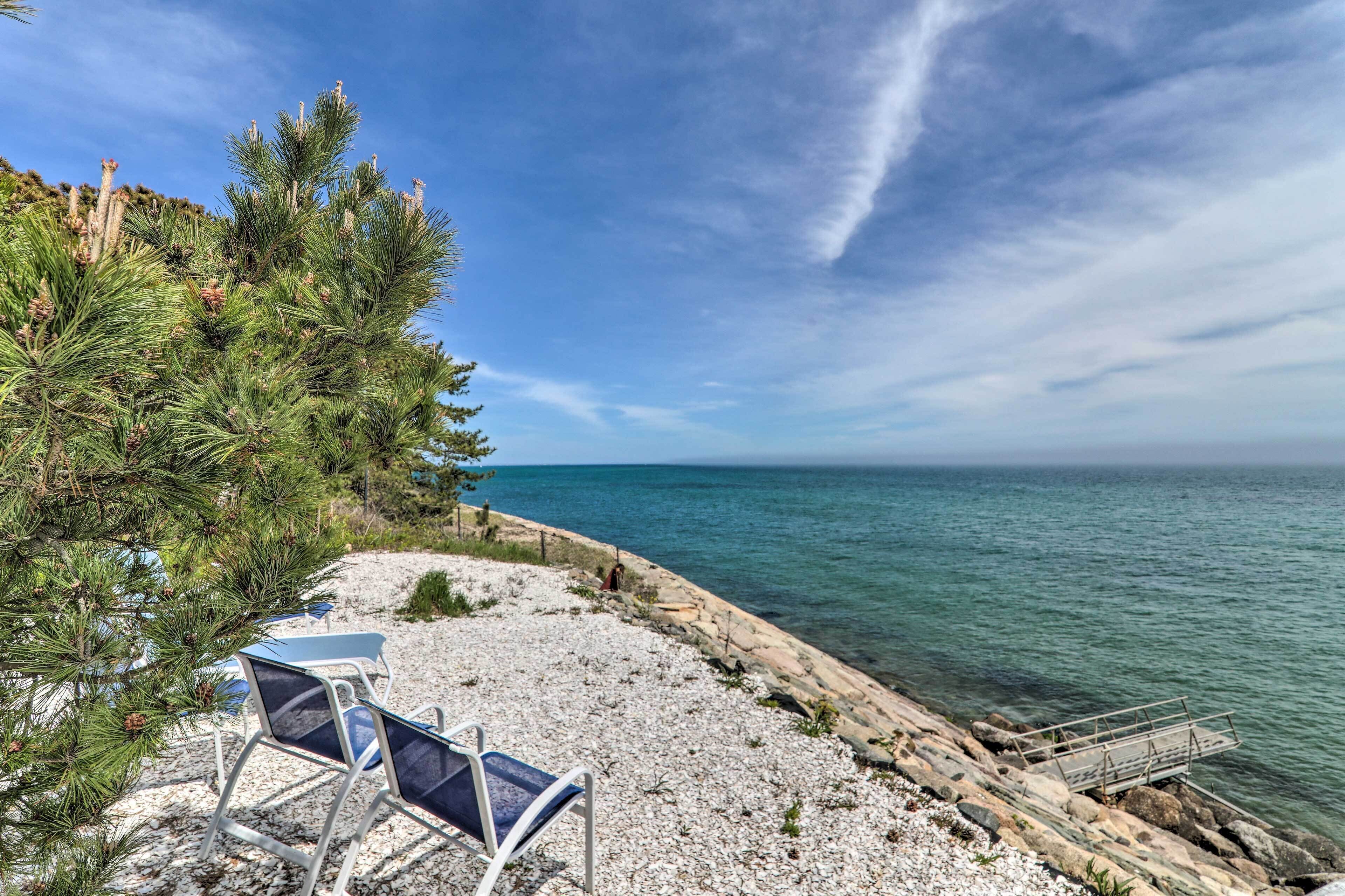 Breezy Cape Cod Escape w/ Private Ocean Overlook!