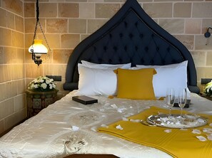Premium bedding, down duvets, pillow-top beds, in-room safe - utopia luxury suites (Rhodes)