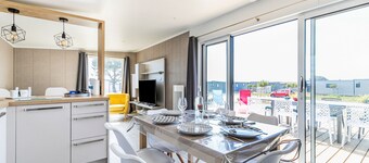 Holiday at 6 in a résidence with heated pool