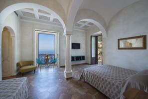 1 bedroom, iron/ironing board, travel crib, free WiFi - AMORE RENTALS - Casa Volte Alte with External Tub, Sea View and Terrace (Positano)