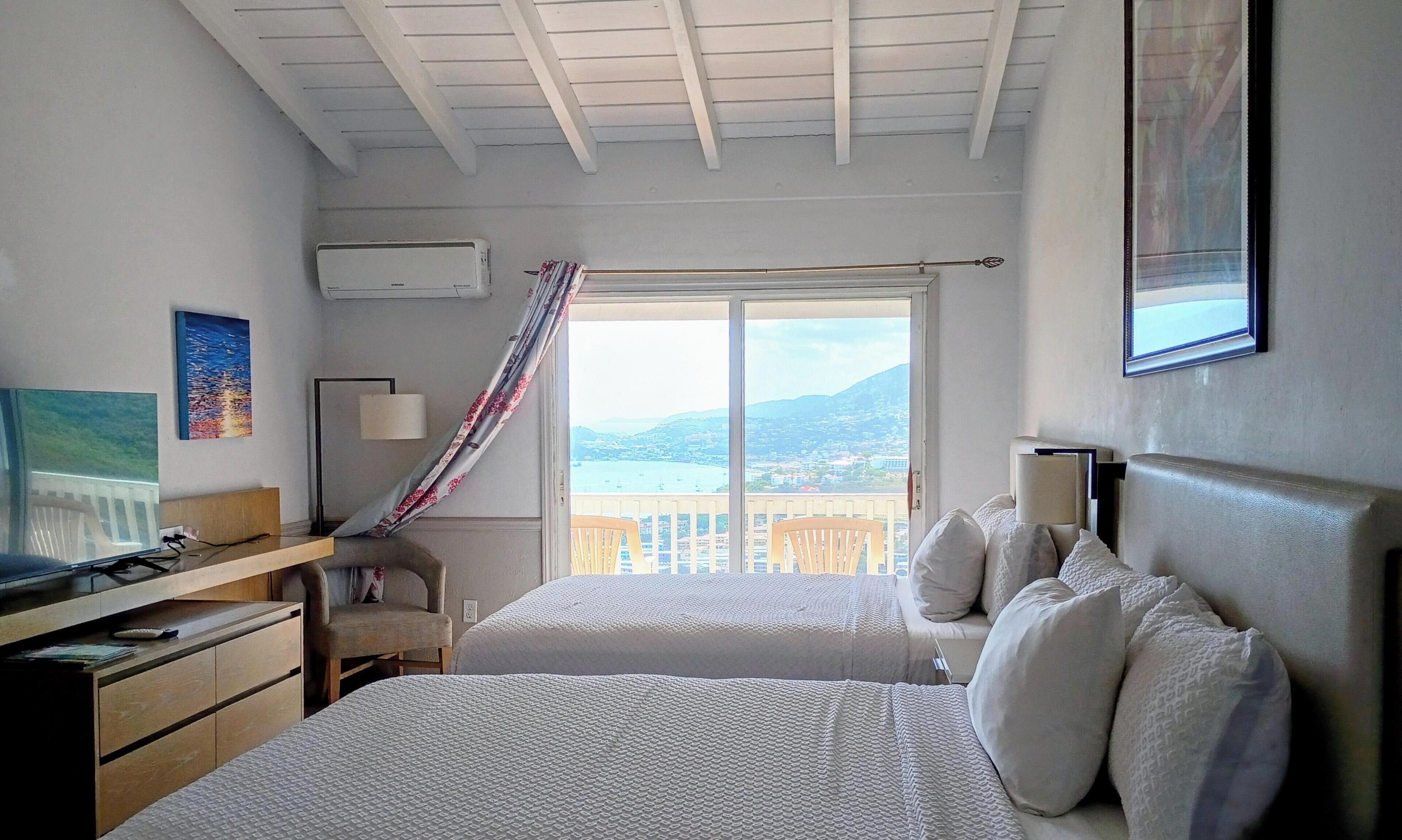 Premium bedding, pillowtop beds, in-room safe, individually decorated