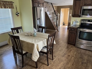 Dining - Remodeled home on the Bay of Bouctouche. (Baie de Bouctouche)