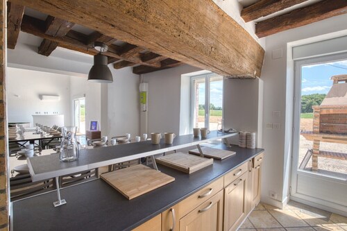 So Villa Les Houx (45) - Heated pool - Foot - 2h Paris - 30p.