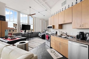 TV, video games, offices