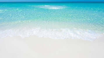 Vlak bij het strand