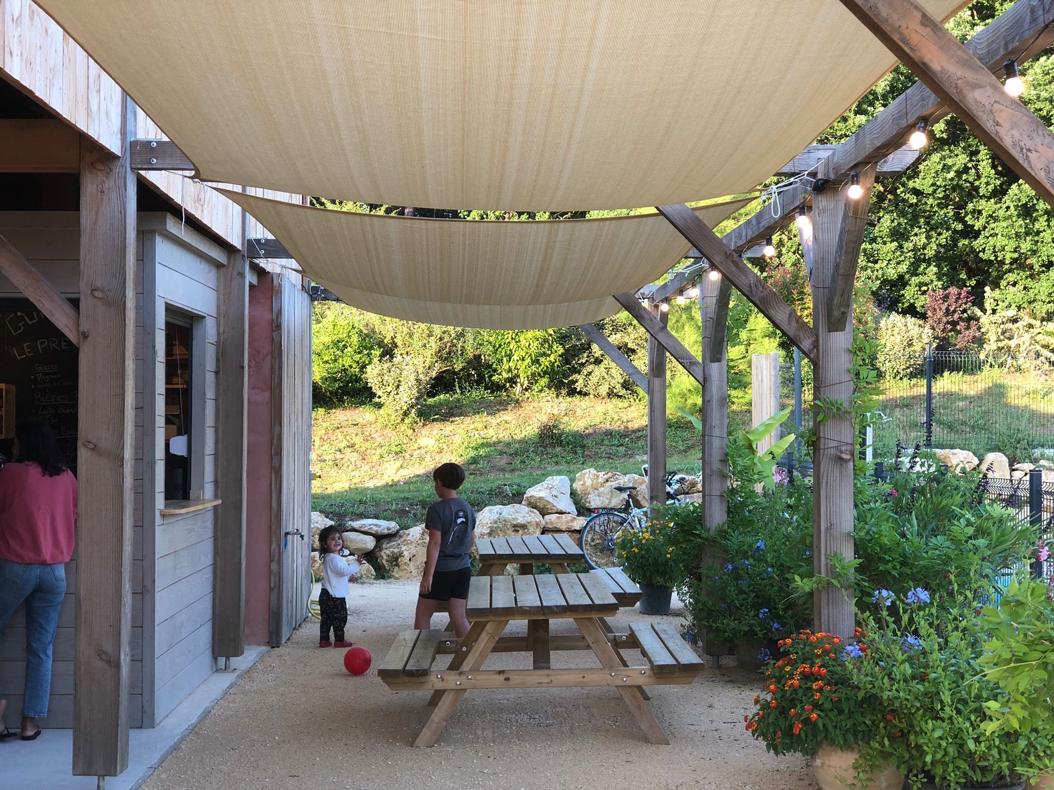 Restaurante al aire libre