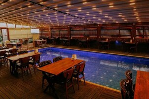 Seasonal outdoor pool