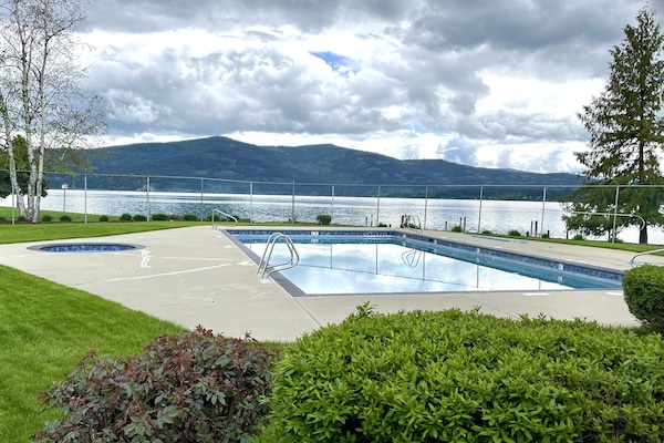 Outdoor pool and kiddie pool available Memorial Day through Labor Day 9am - 10pm