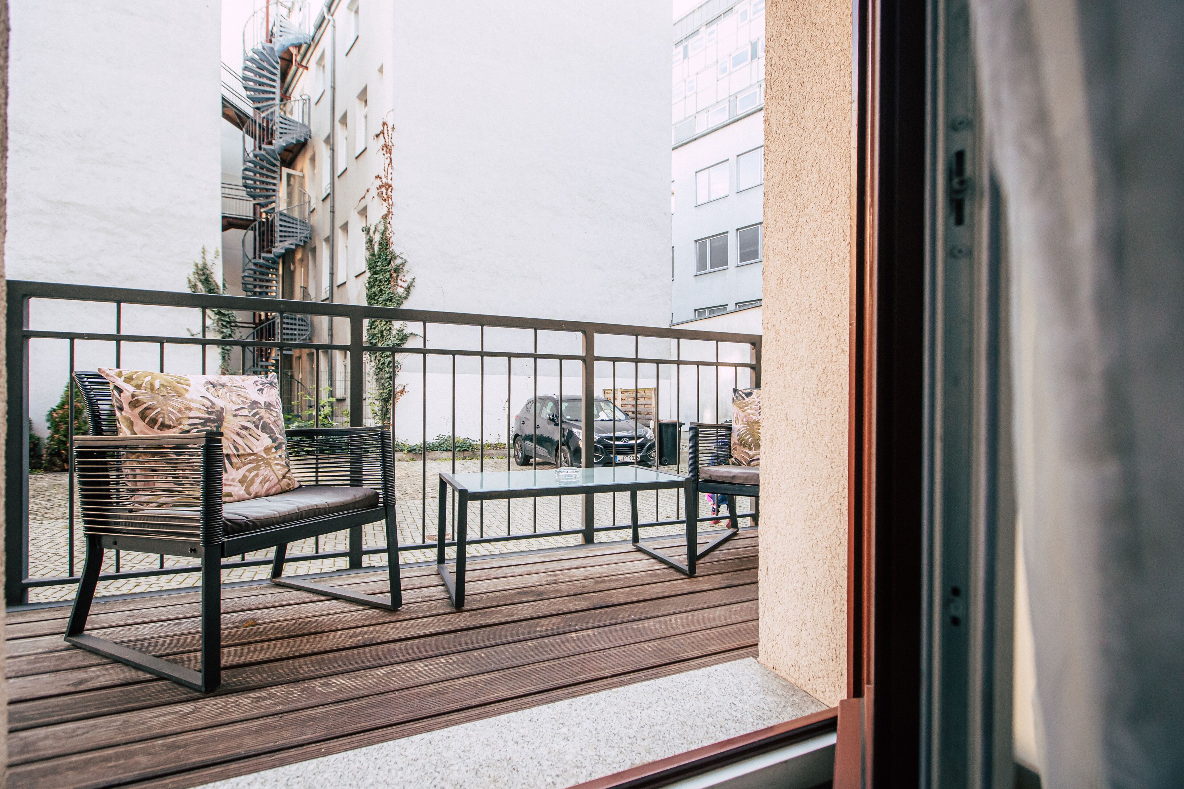 部屋からの景観