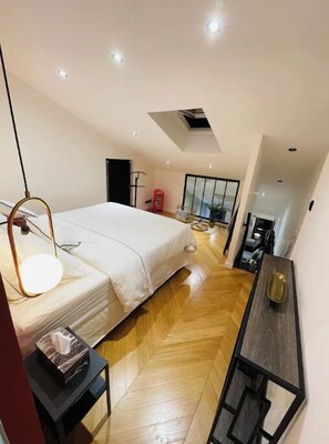 1 غرفة نوم وواي فاي مجانًا وملاءات أسرّة