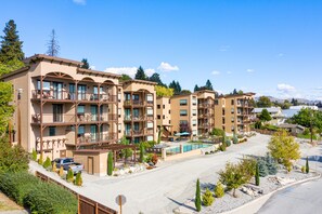Enjoy breathtaking views of the surrounding mountains from the comfort of your balcony.