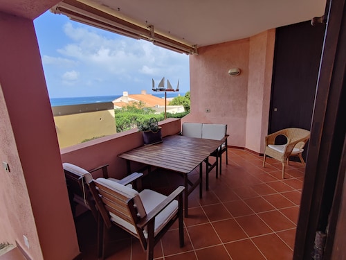 Spacious apartment in seafront condo