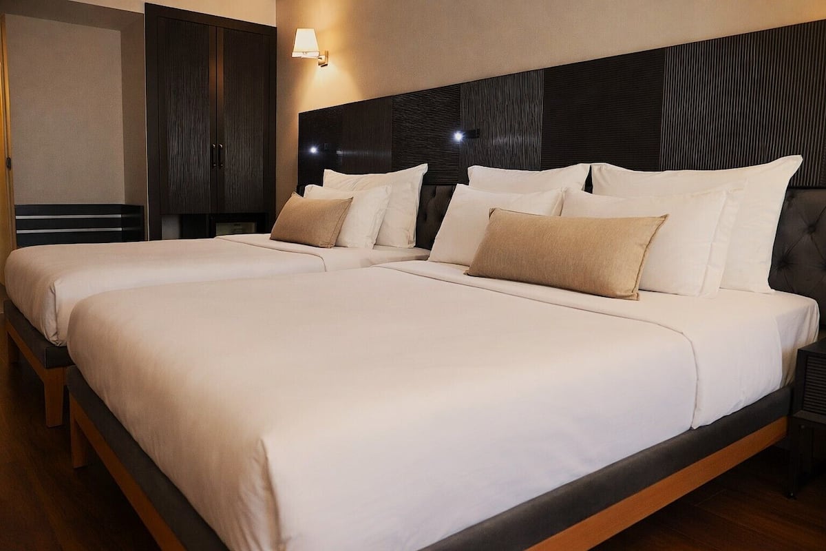 Standardzimmer, Mehrere Betten, Nichtraucher, Stadtblick