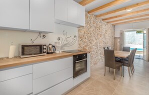 Fridge, microwave, oven, stovetop - Stunning home in Tribalj (Tribalj)