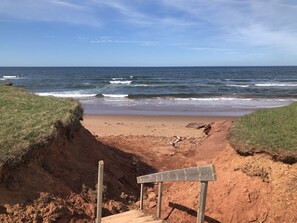Beach nearby, beach towels