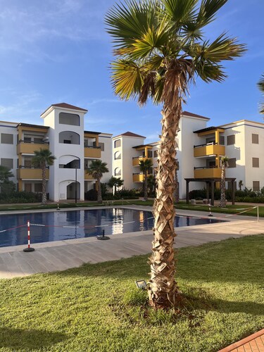 Superb apartment with swimming pool in Saidia Marina