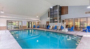 Indoor pool, outdoor pool