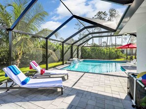 Piscine chauffée