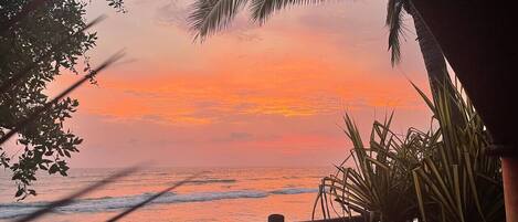 Vlak bij het strand, strandlakens