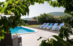 Una piscina climatizada