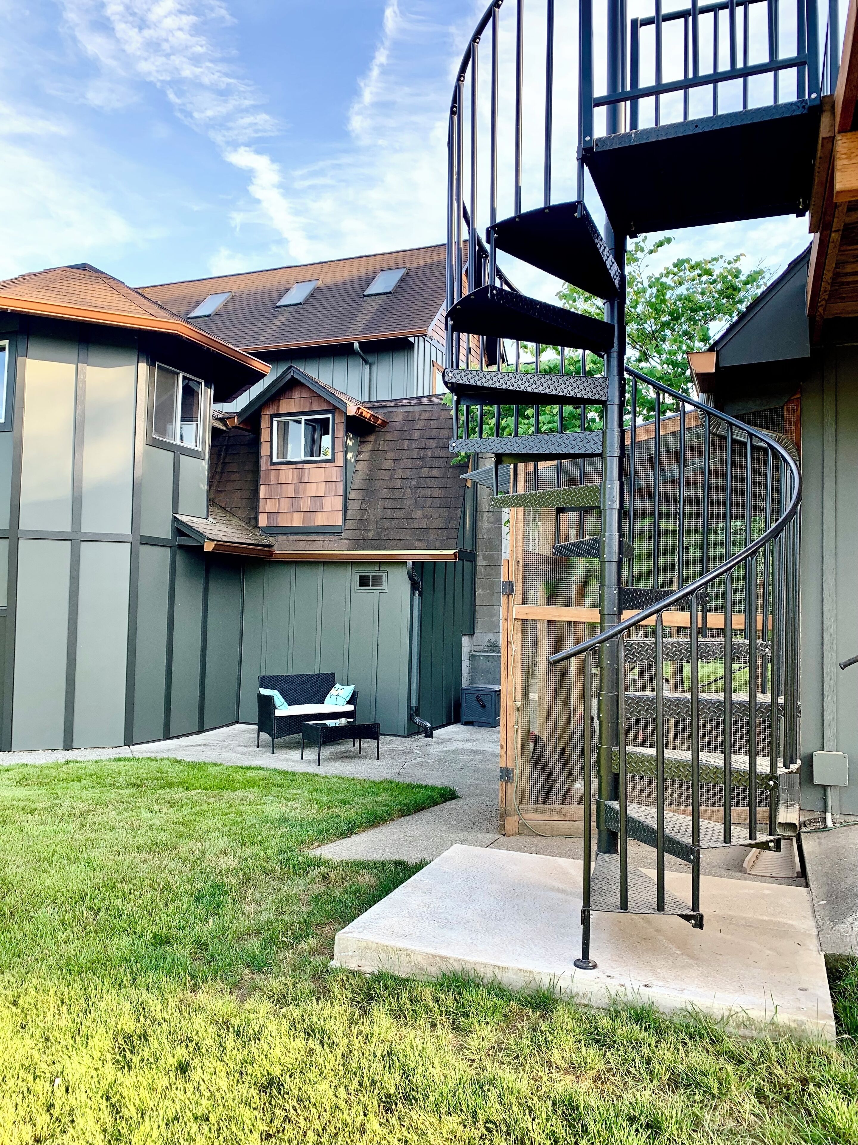 Enceinte de l’hébergement