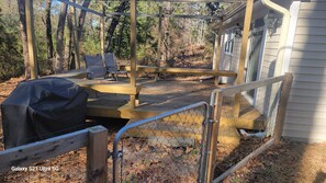 Terrace/patio - Monthly Furnished 3 Bedroom 2 Bath Home Close to Village of Pinehurst Acre lot (West End)