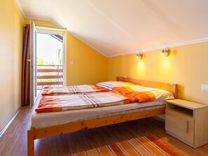 5 habitaciones, cuna de viaje, wifi gratis y ropa de cama 