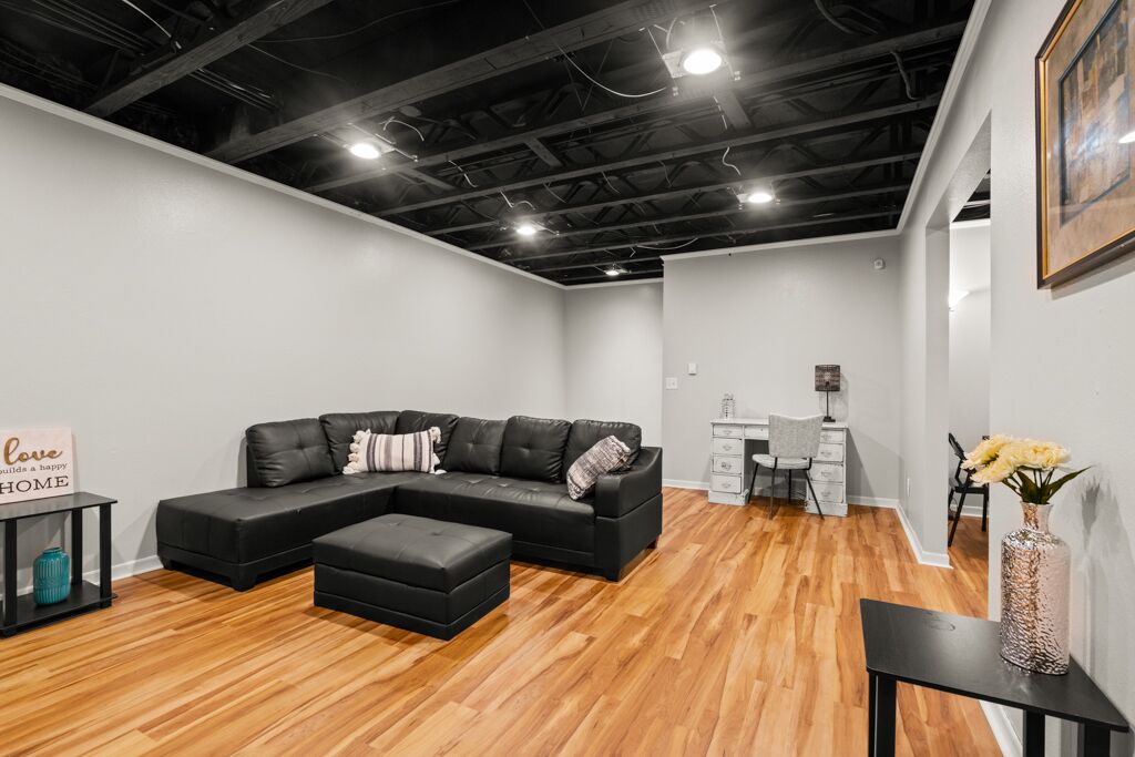 Smart TV, video games, foosball, table tennis