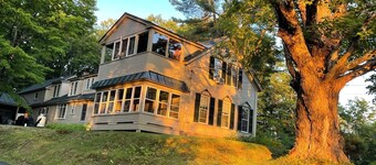 Home is perfect for large families with private lake access and close to town