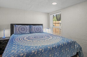 1 bedroom, iron/ironing board, free WiFi, bed sheets