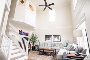 Ferienhaus, Mehrere Betten (Veranda Views) | Wohnzimmer