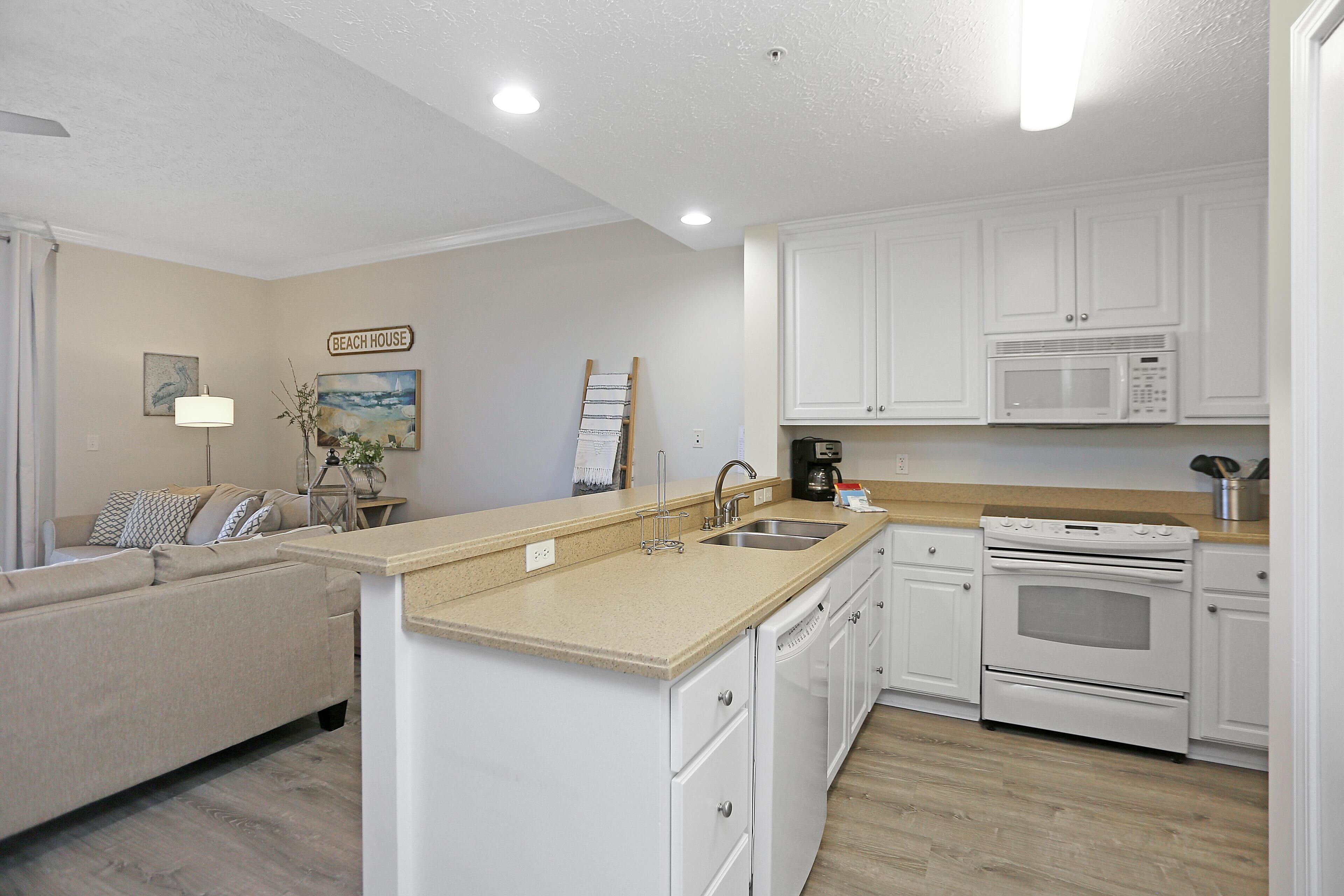コンドミニアム ベッド (複数台) ビーチビュー (Summerhouse 209) | 専用キッチン
