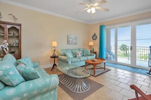 Condo, Multiple Beds, Beach View (Summerhouse 203) | Living area - Summerhouse 203 (Port St. Joe)