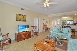 Condo, Multiple Beds, Beach View (Summerhouse 203) | Living area - Summerhouse 203 (Port St. Joe)