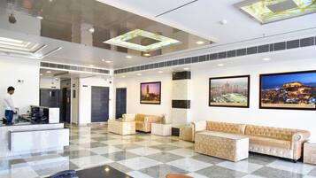 Sala de estar en el lobby