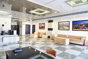 Zona de estar del vestíbulo