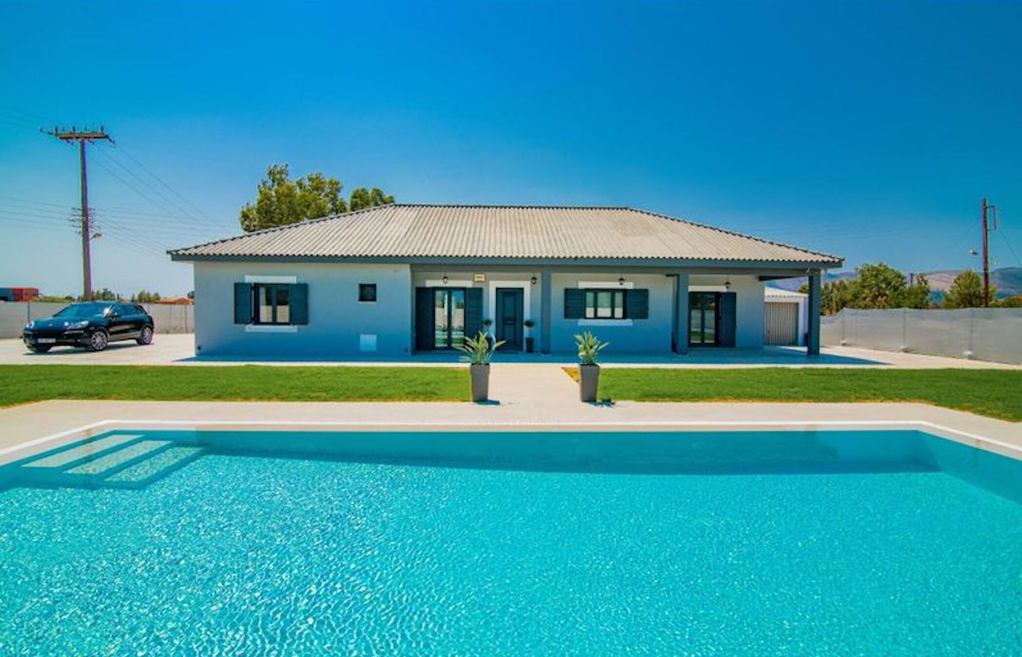 Villa, 3 habitaciones, terraza, vistas al jardín | Exterior