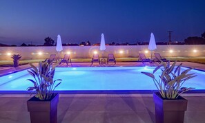 Villa, 3 Bedrooms, Terrace, Garden View | Pool | Outdoor pool