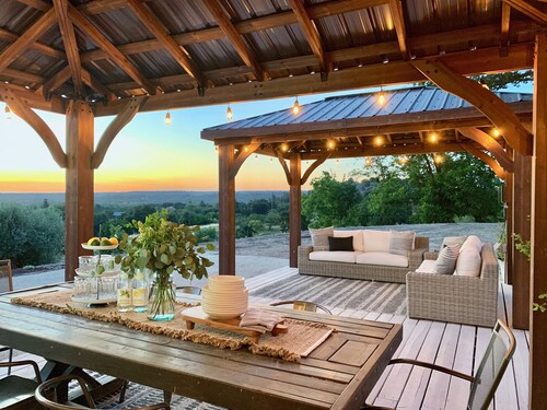 Views Views Views! Farmhouse with 6 acres of privacy & great outdoor space.