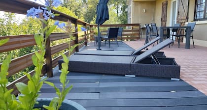 LE MAS D EVLIE - Appartement chez l habitant avec vue reposante.