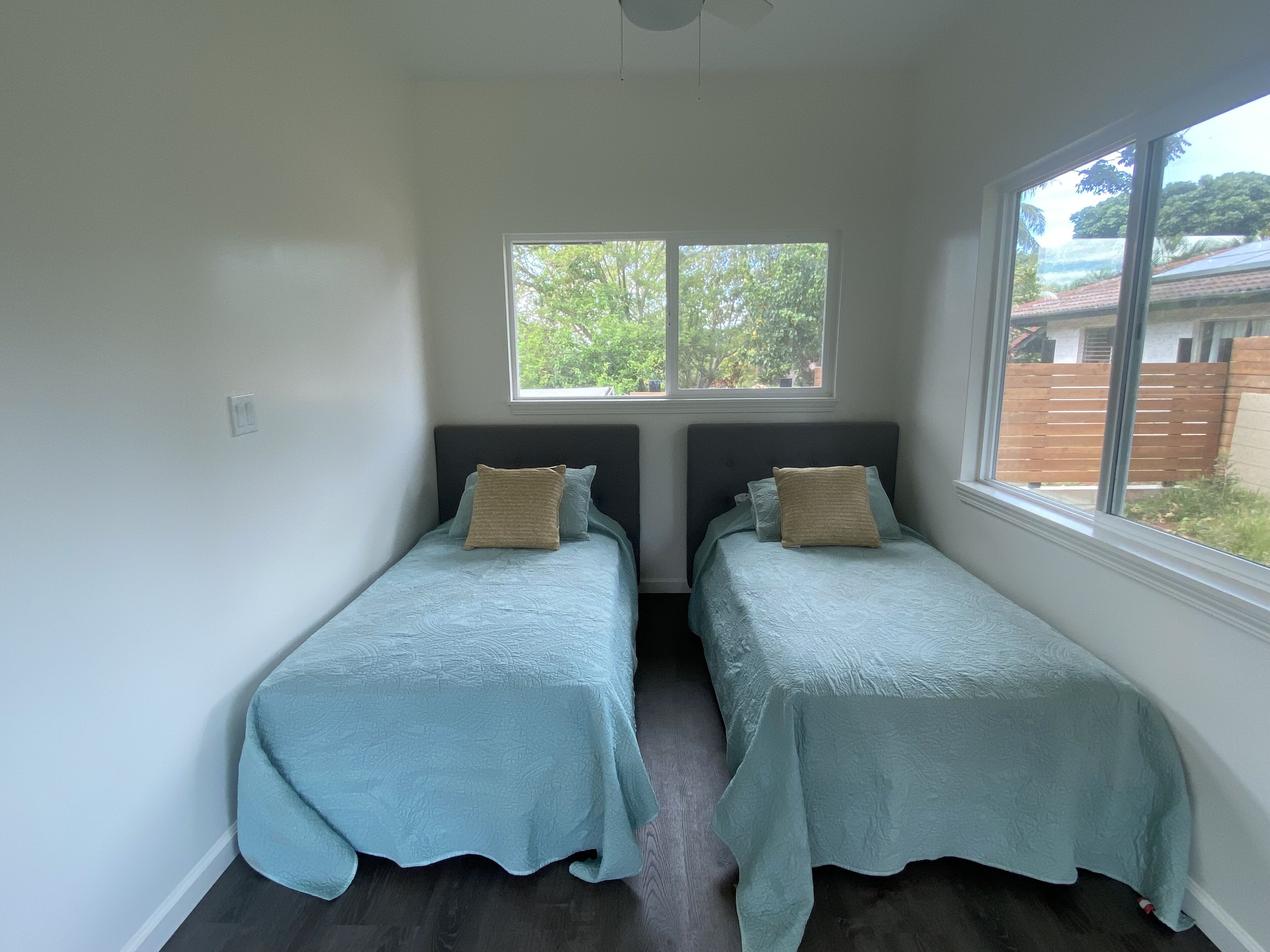 2 bedrooms, desk, free WiFi, bed sheets