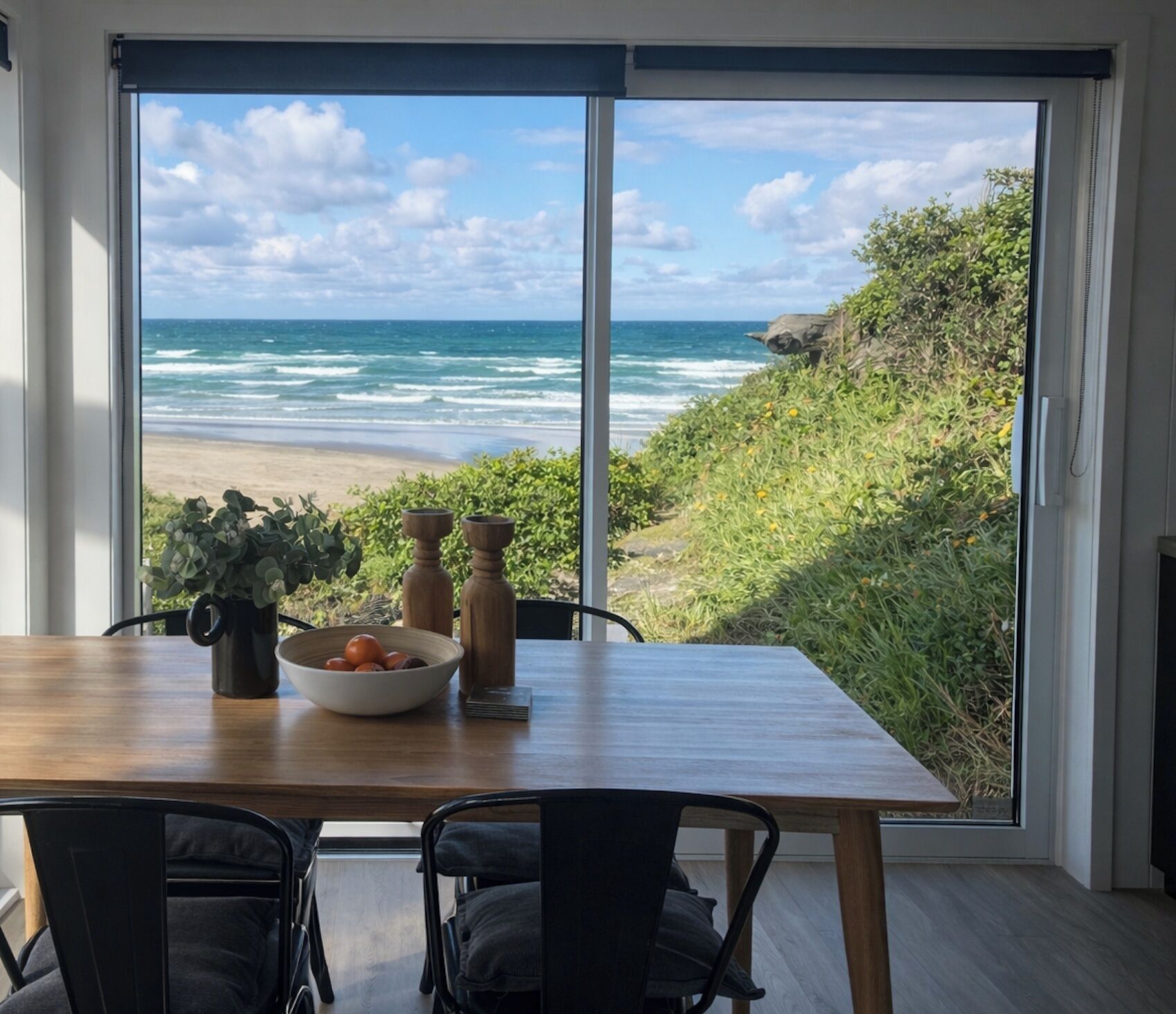 Enjoy this view with every meal every day of your stay.